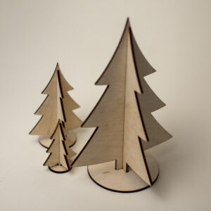 3 brazi din lemn - craciun